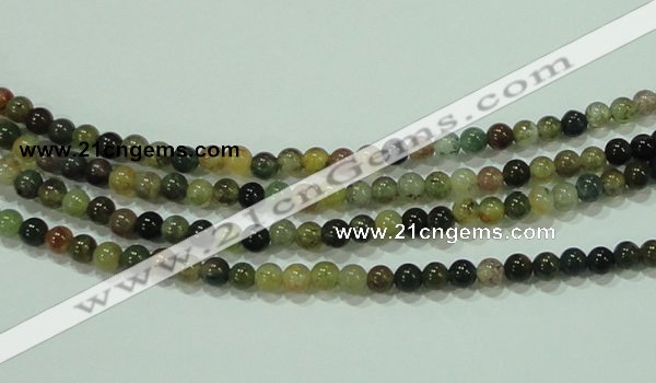 CTG11 15.5 inches 3mm round tiny indian agate beads wholesale