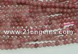 CTG110 15.5 inches 2mm round tiny rhodochrosite gemstone beads wholesale