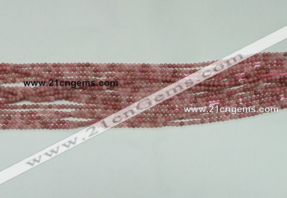 CTG110 15.5 inches 2mm round tiny rhodochrosite gemstone beads wholesale