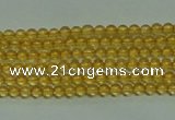 CTG116 15.5 inches 2mm round tiny citrine gemstone beads wholesale