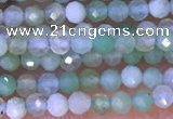 CTG1311 15.5 inches 2mm faceted round Australia chrysoprase beads