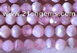 CTG1321 15.5 inches 2mm faceted round rhodochrosite beads wholesale