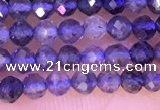 CTG1330 15.5 inches 3mm faceted round iolite beads wholesale