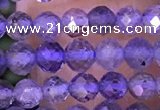 CTG1331 15.5 inches 4mm faceted round iolite beads wholesale