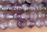 CTG1343 15.5 inches 4mm faceted round amethyst beads wholesale