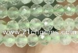 CTG1347 15.5 inches 3mm faceted round prehnite beads wholesale