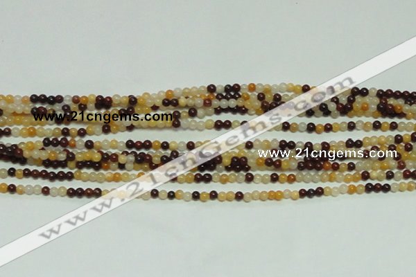 CTG138 15.5 inches 3mm round tiny mookaite gemstone beads wholesale