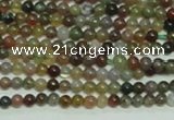 CTG139 15.5 inches 3mm round tiny Indian agate beads wholesale