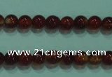 CTG14 15.5 inch 3mm round B grade tiny red agate beads wholesale