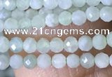 CTG1420 15.5 inches 2mm faceted round jade beads wholesale