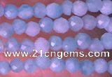 CTG1422 15.5 inches 2mm faceted round amazonite beads wholesale