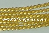 CTG146 15.5 inches 3mm round tiny citrine gemstone beads wholesale