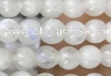 CTG1580 15.5 inches 4mm round white moonstone beads wholesale