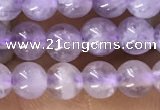 CTG1585 15.5 inches 4mm round lavender amethyst beads wholesale