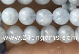 CTG1592 15.5 inches 4mm round aquamarine gemstone beads wholesale