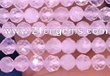 CTG1600 15.5 inches 2.5mm faceted round tiny white moonstone beads