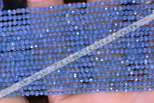 CTG1661 15.5 inches 2mm faceted round tiny apatite beads