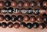 CTG2004 15 inches 2mm,3mm mahogany obsidian beads wholesale