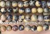 CTG2006 15 inches 2mm,3mm leopard skin jasper beads