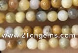 CTG2019 15 inches 2mm,3mm yellow crazy lace agate beads