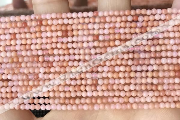 CTG2031 15 inches 2mm,3mm natural pink opal beads