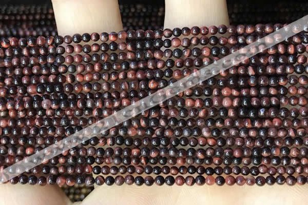 CTG2033 15 inches 2mm,3mm red tiger eye beads