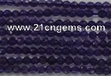 CTG205 15.5 inches 3mm faceted round tiny amethyst gemstone beads