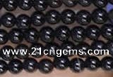 CTG2060 15 inches 2mm,3mm black agate gemstone beads