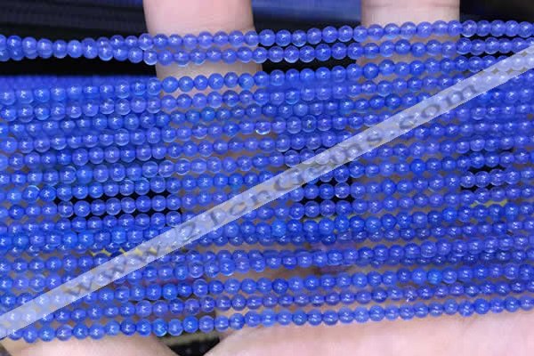 CTG2062 15 inches 2mm,3mm blue agate gemstone beads