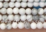 CTG2087 15 inches 2mm,3mm natural white howlite gemstone beads