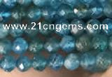 CTG2130 15 inches 2mm,3mm faceted round apatite gemstone beads