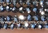 CTG2147 15 inches 2mm,3mm & 4mm faceted round terahertz gemstone beads