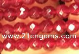 CTG2226 15 inches 2mm,3mm faceted round candy jade beads