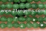 CTG2230 15 inches 2mm,3mm faceted round candy jade beads