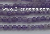 CTG252 15.5 inches 3mm round tiny amethyst gemstone beads