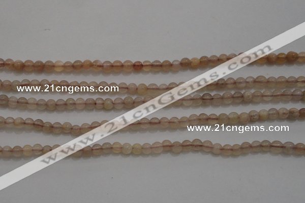 CTG257 15.5 inches 3mm round tiny moonstone gemstone beads