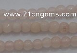 CTG258 15.5 inches 3mm round tiny peach stone beads wholesale