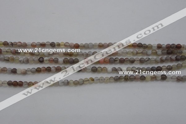 CTG262 15.5 inches 3mm round tiny botswana agate beads wholesale