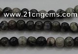 CTG264 15.5 inches 3mm round tiny grey opal gemstone beads