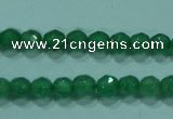 CTG27 15.5 inches 3mm faceted round tiny aventurine beads