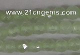 CTG302 15.5 inches 3mm faceted round ting prehnite agate beads