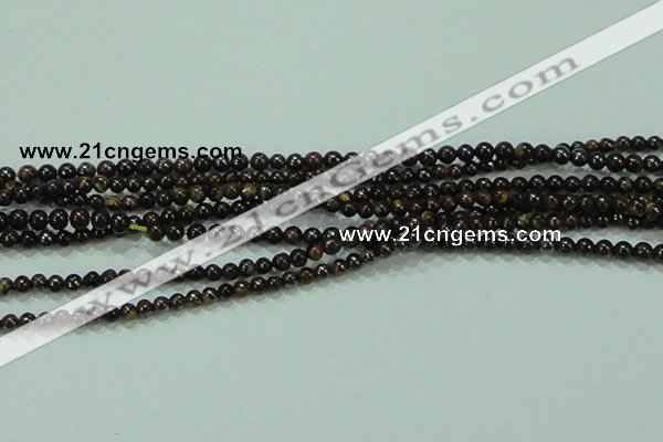 CTG41 15.5 inches 2mm round tiny tiger jasper beads wholesale