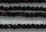 CTG426 15.5 inches 2mm faceted round tiny agate gemstone beads