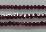 CTG434 15.5 inches 2mm round tiny dyed candy jade beads wholesale