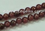 CTG54 15.5 inches 2mm round grade A tiny garnet beads wholesale