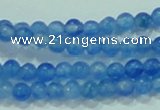 CTG62 15.5 inches 2mm round tiny dyed white jade beads wholesale