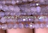 CTG702 15.5 inches 4mm faceted round tiny labradorite beads