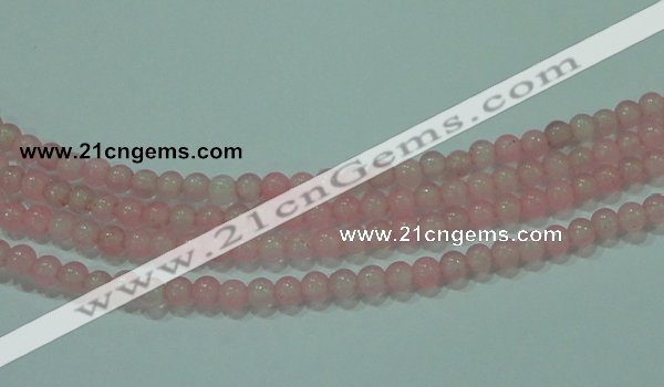 CTG80 15.5 inches 3mm round tiny dyed white jade beads wholesale