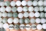 CTJ804 15 inches 12mm round Tianshan jade beads wholesale