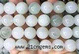 CTJ805 15 inches 14mm round Tianshan jade beads wholesale